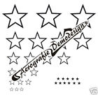 kit 31 Adesivi STELLE Smart fiat 500 Mini cooper tuning